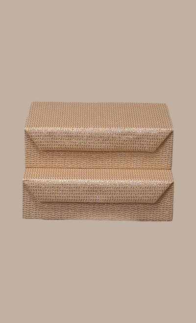 2 Roll Beige Bangle Box