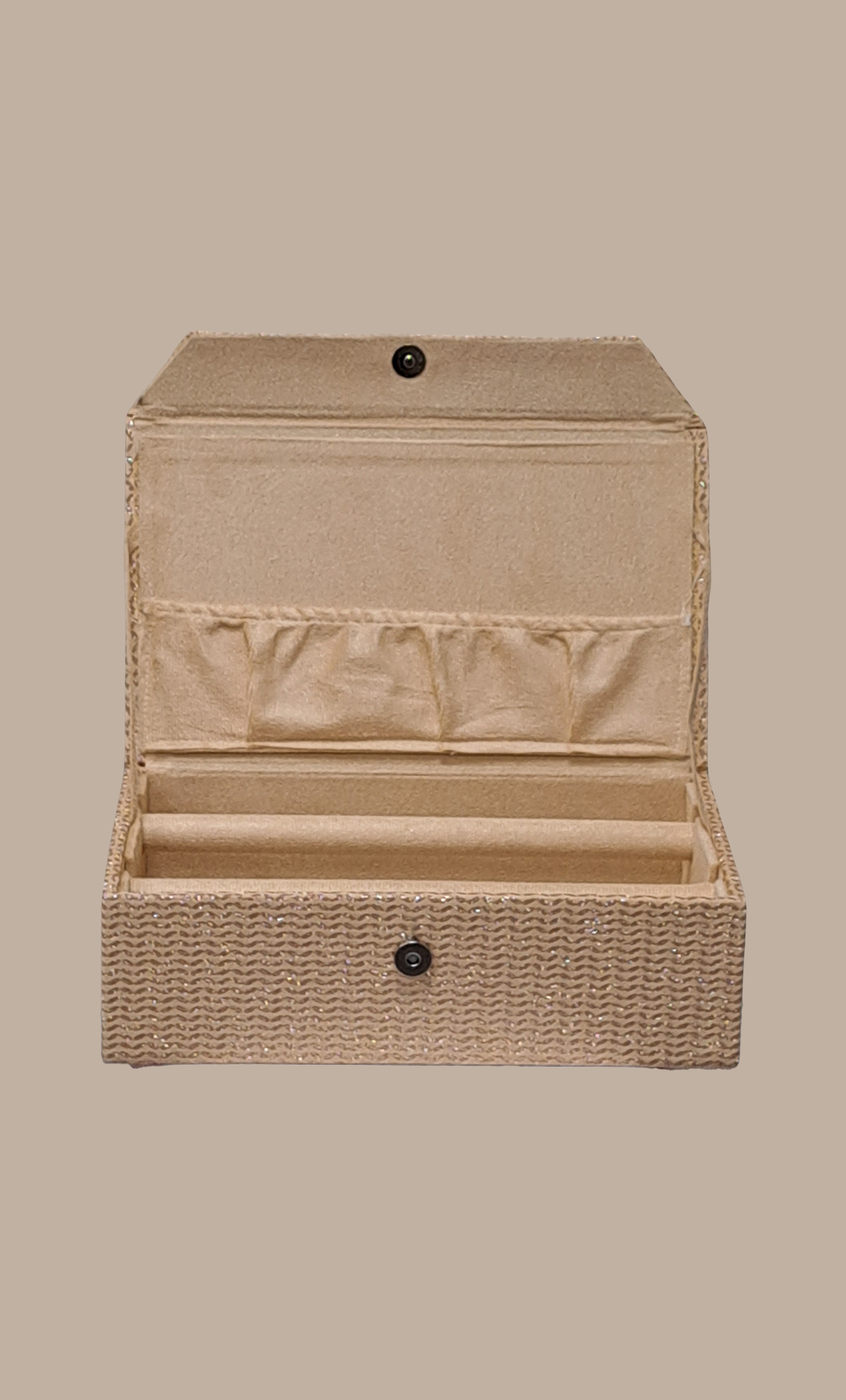 2 Roll Beige Bangle Box