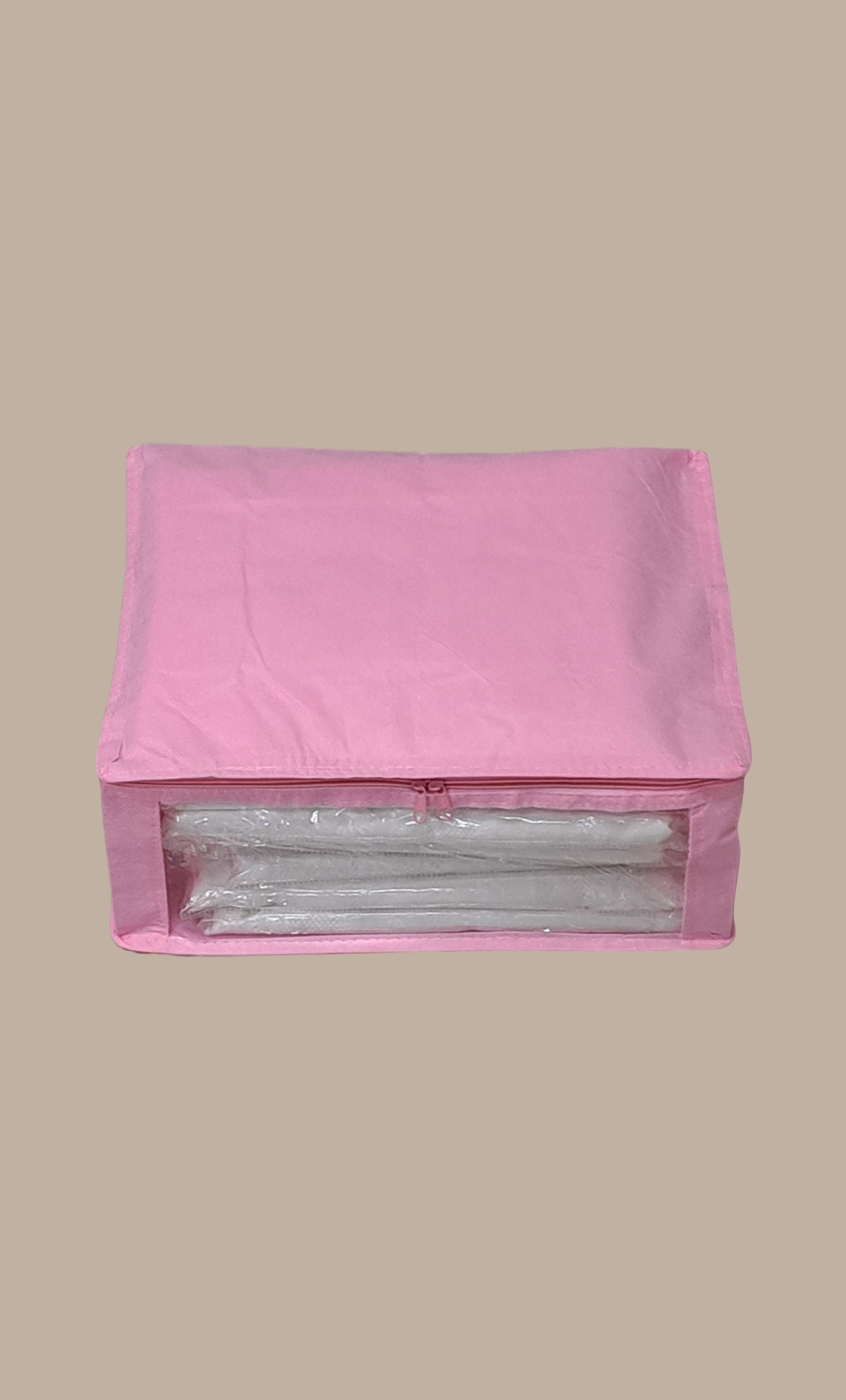 Baby Pink Sari Cover