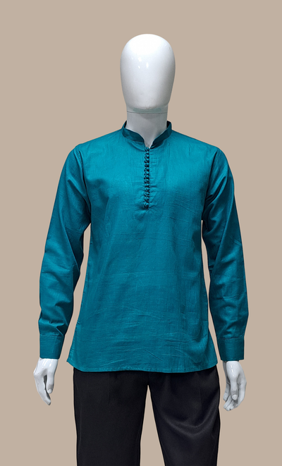 Teal Kurta Top