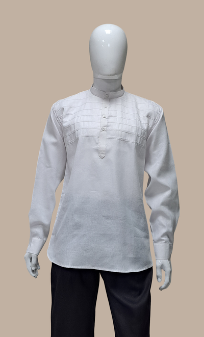 White Kurta Top