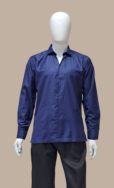 Navy Kurta Top