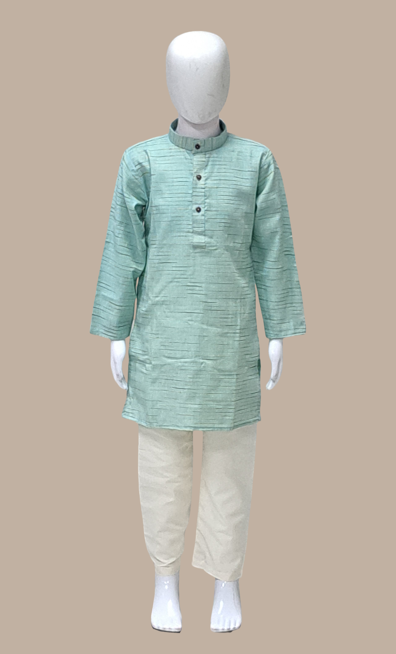 Sea Green Embroidered Kurta Set