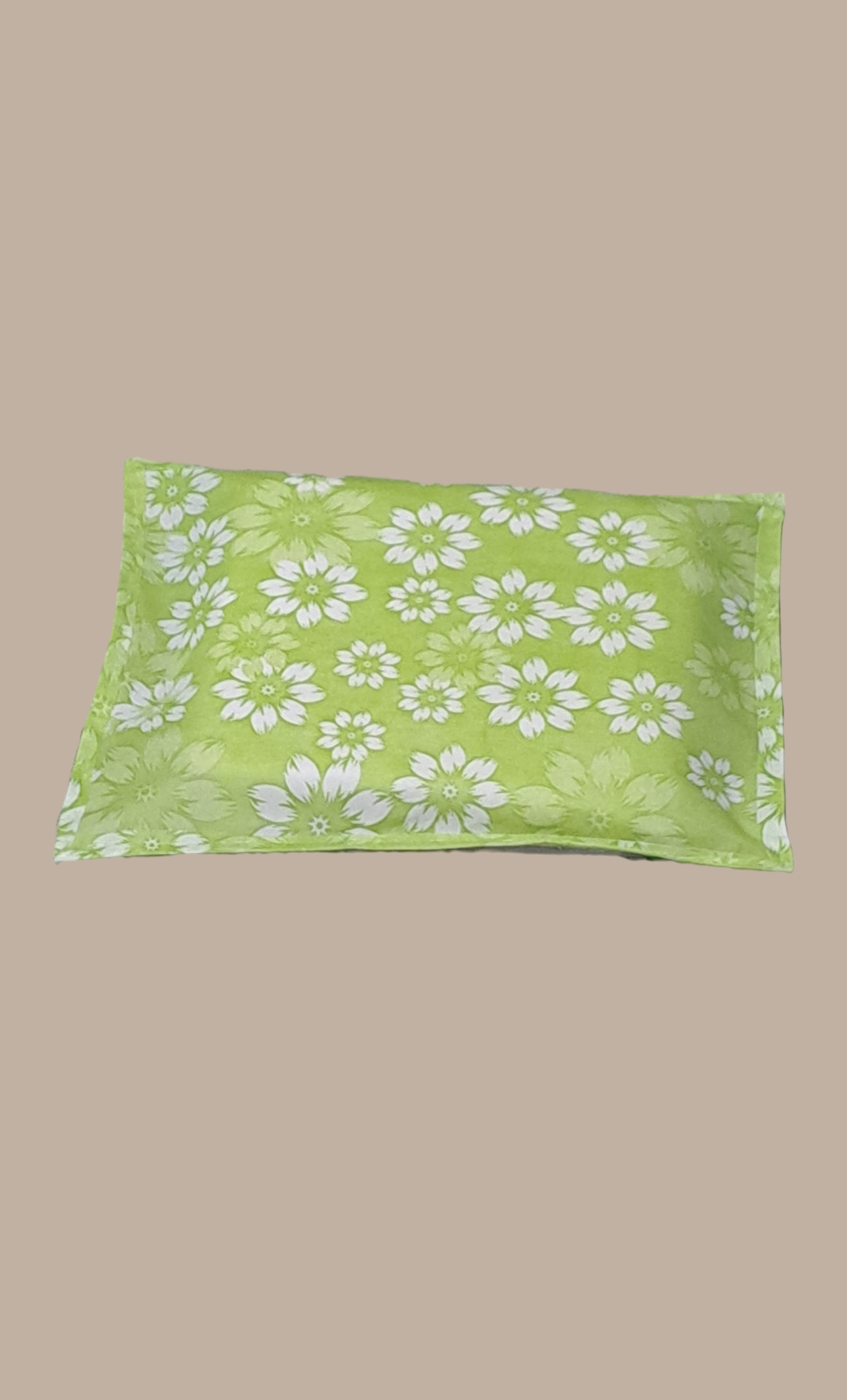 Lime Green Single Sari Cover