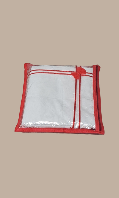 Red Single Sari Cover