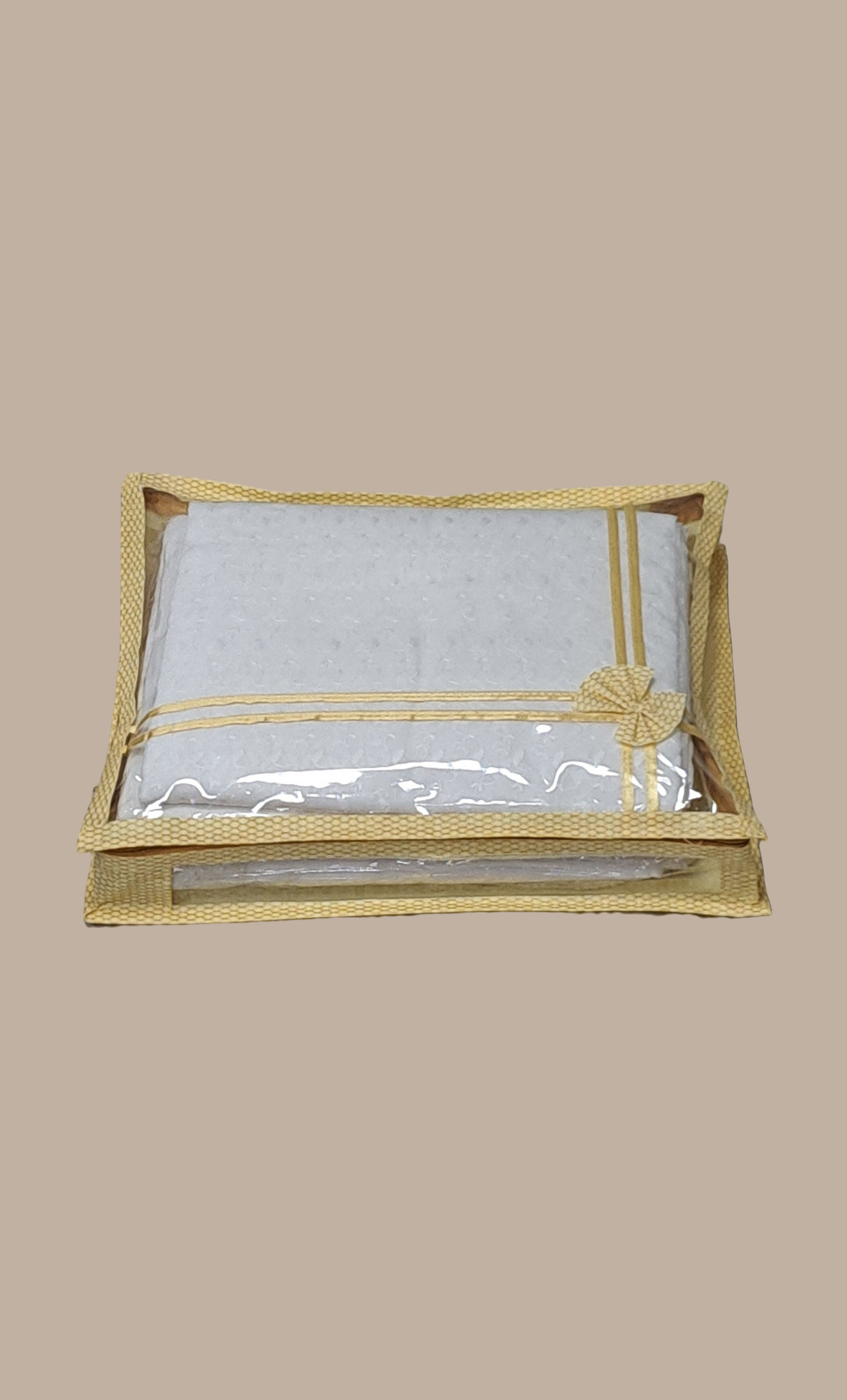 Beige Sari Cover