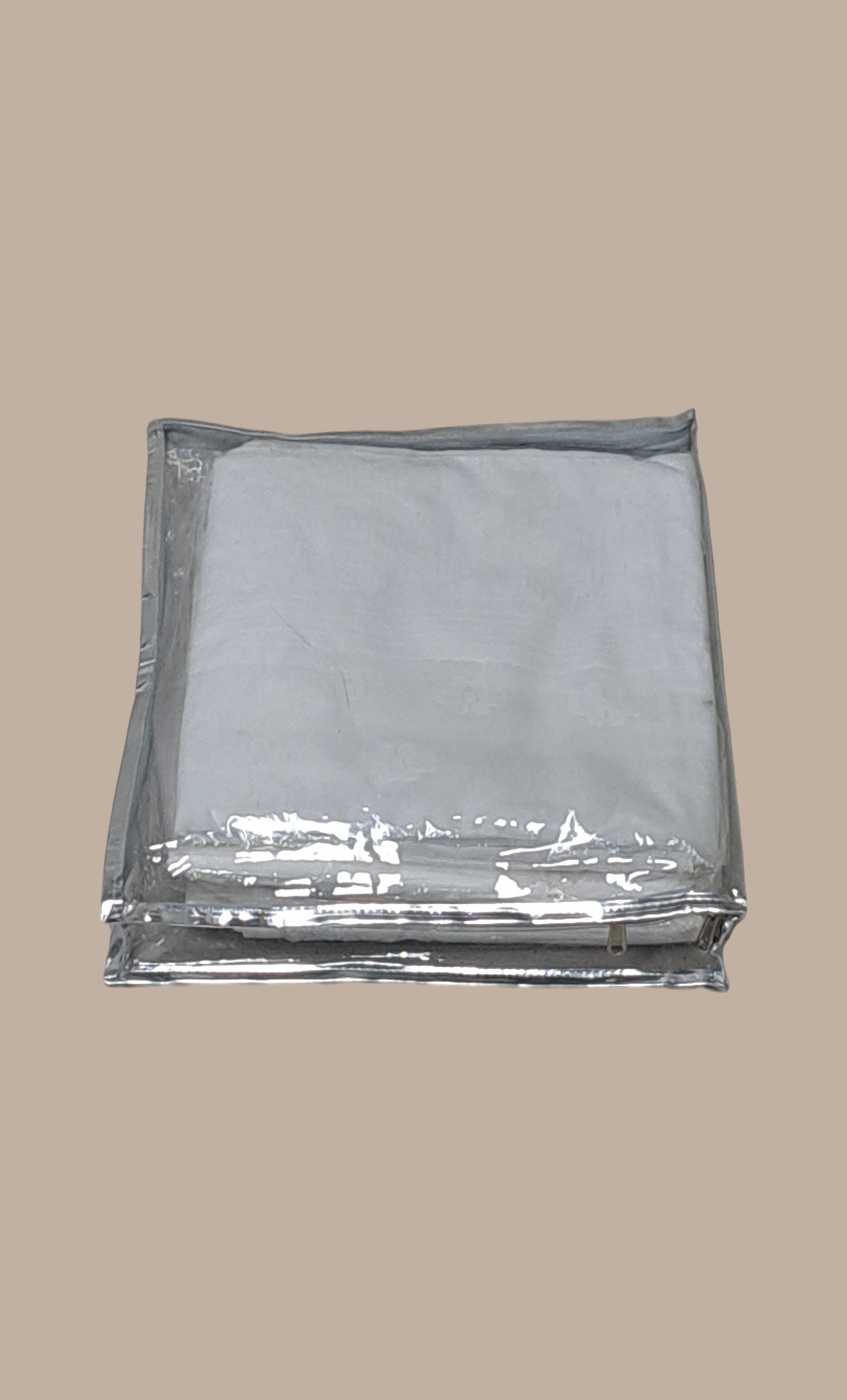 Silver Double Sari Cover