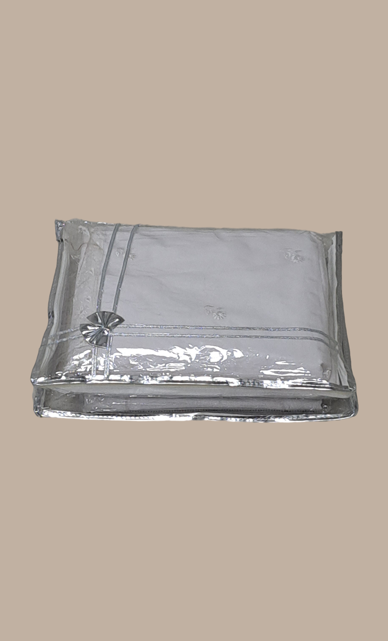 Silver Double Sari Cover