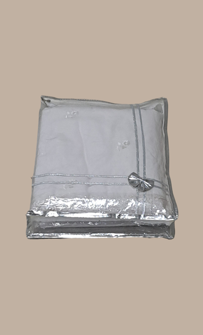 Silver Double Sari Cover