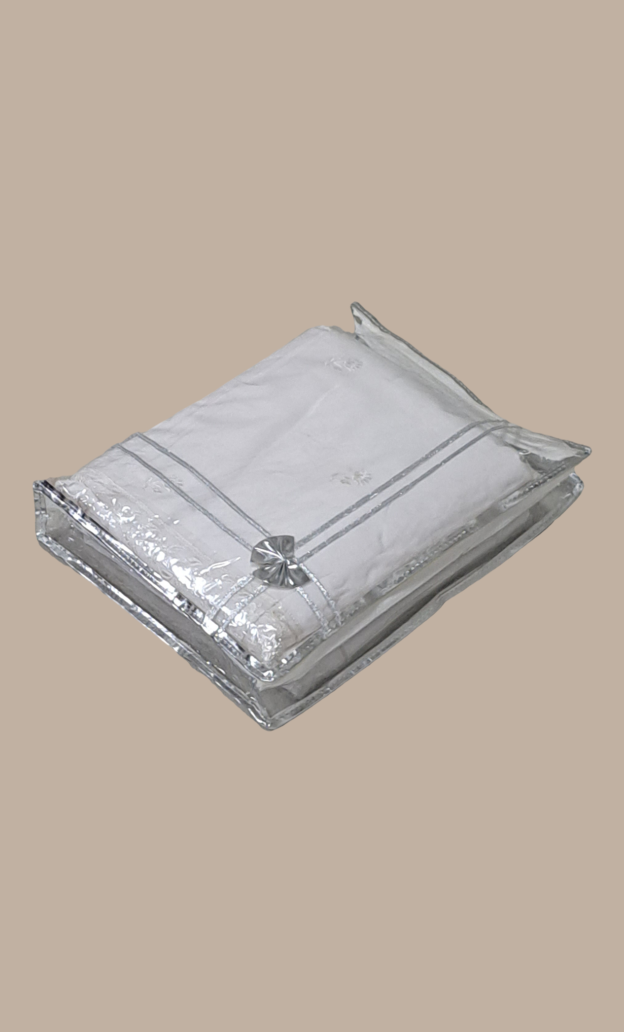 Silver Double Sari Cover