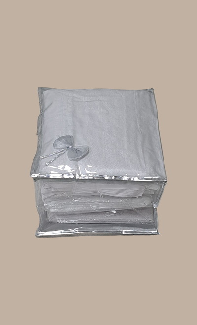 Silver Double Sari Cover