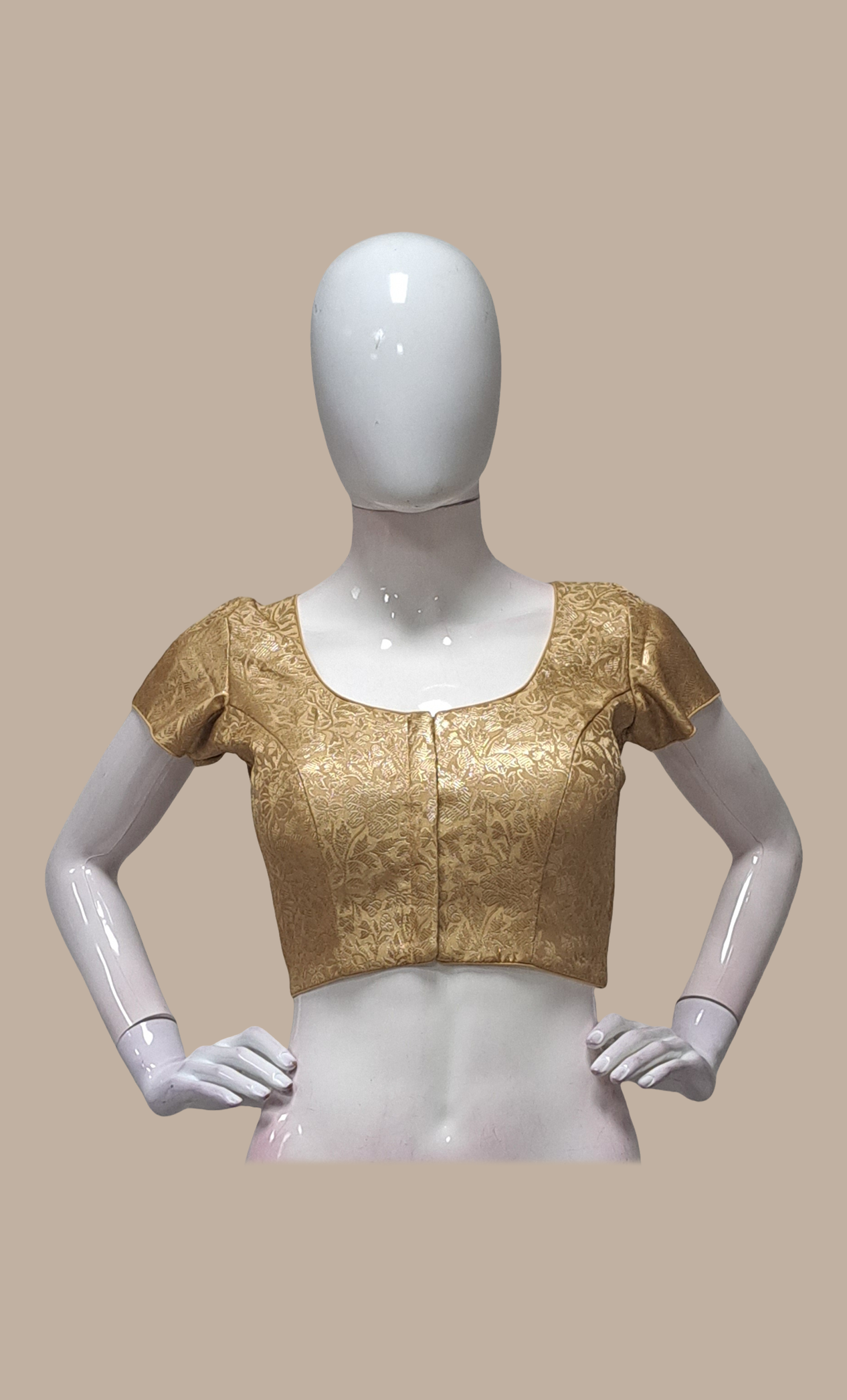 Gold Embroidered Blouse