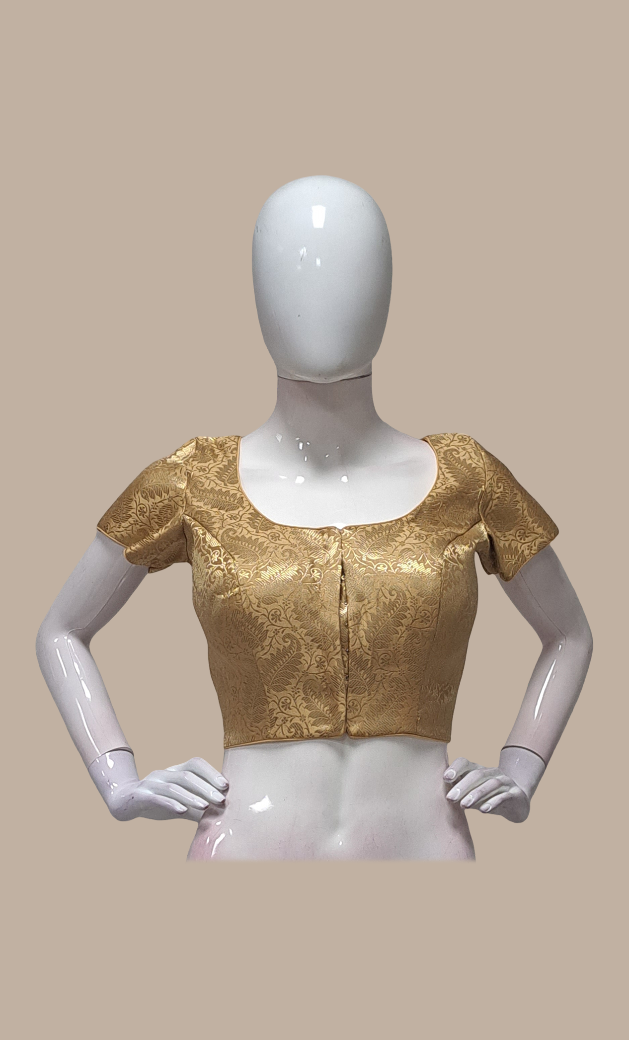 Gold Embroidered Blouse