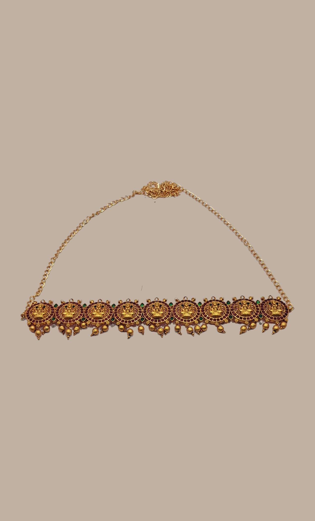 Gold Lutchmee Sari Belt