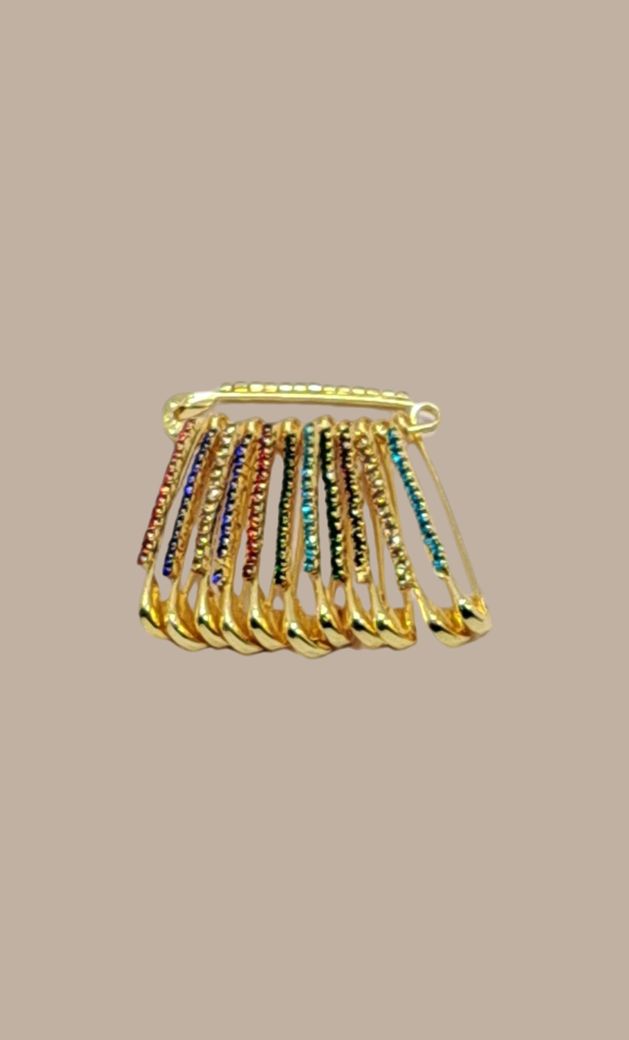 Gold Sari Pins