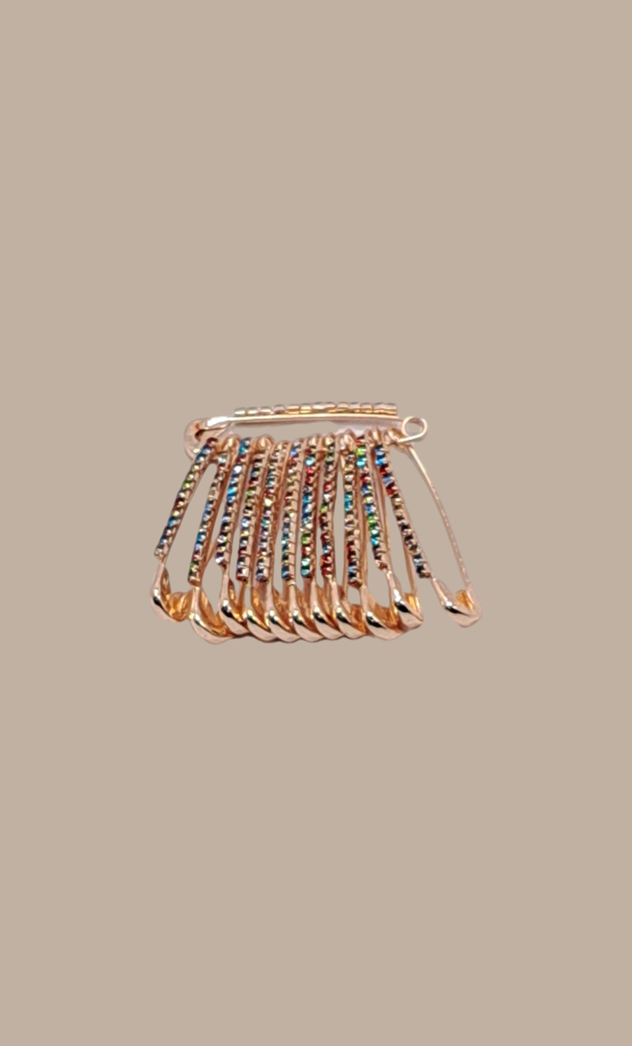 Rose Gold Sari Pins