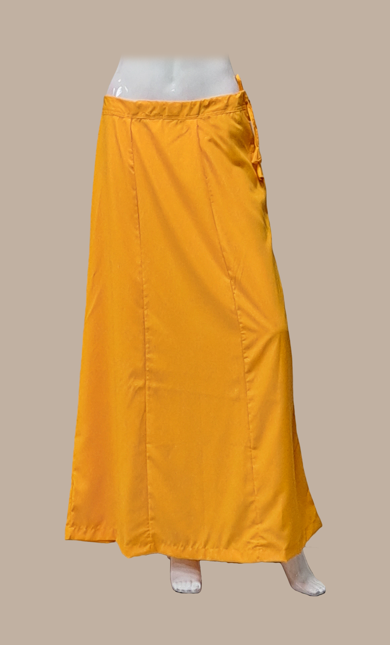 Egg Yellow Cotton Under Skirt