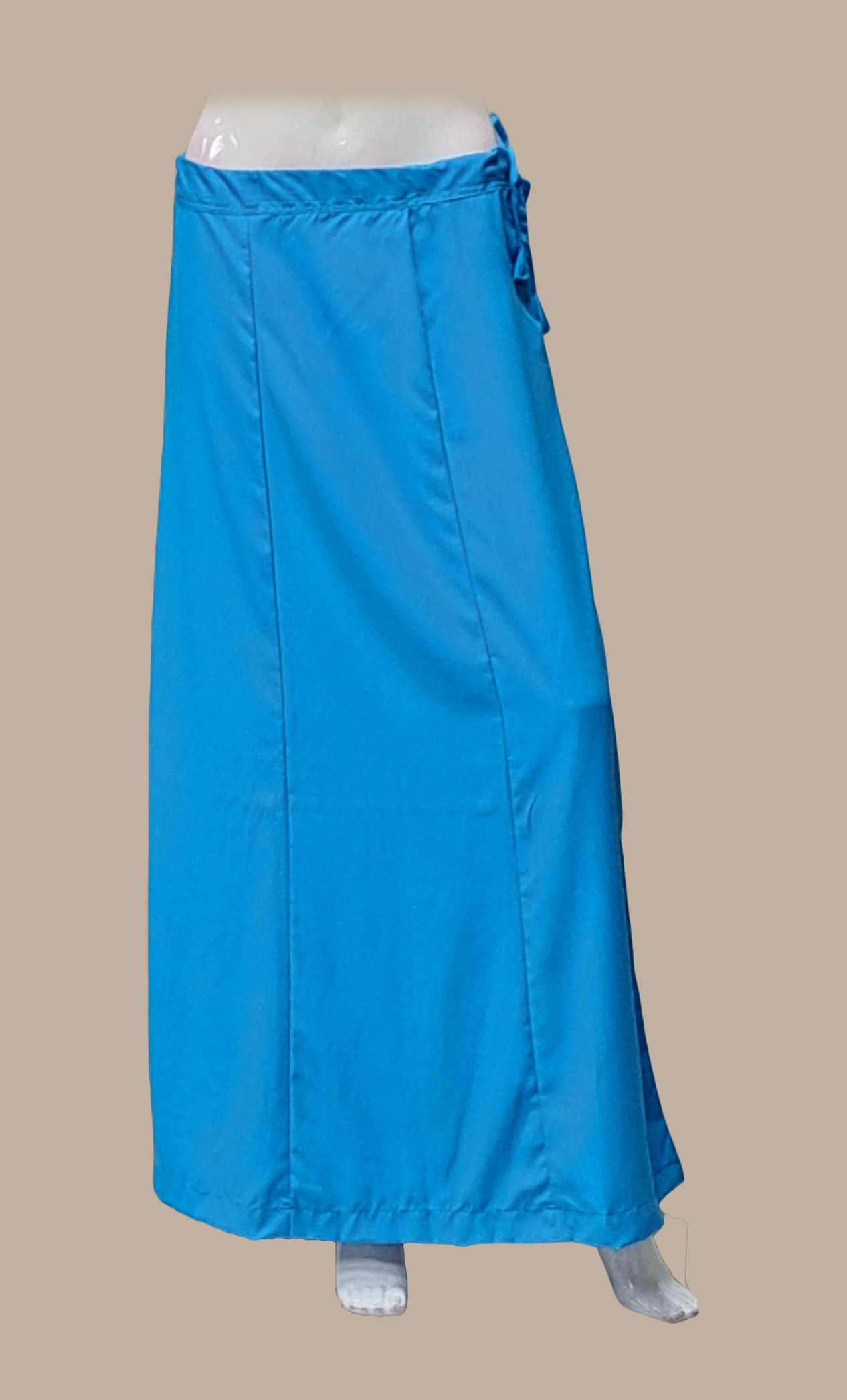 Sapphire Blue Cotton Under Skirt