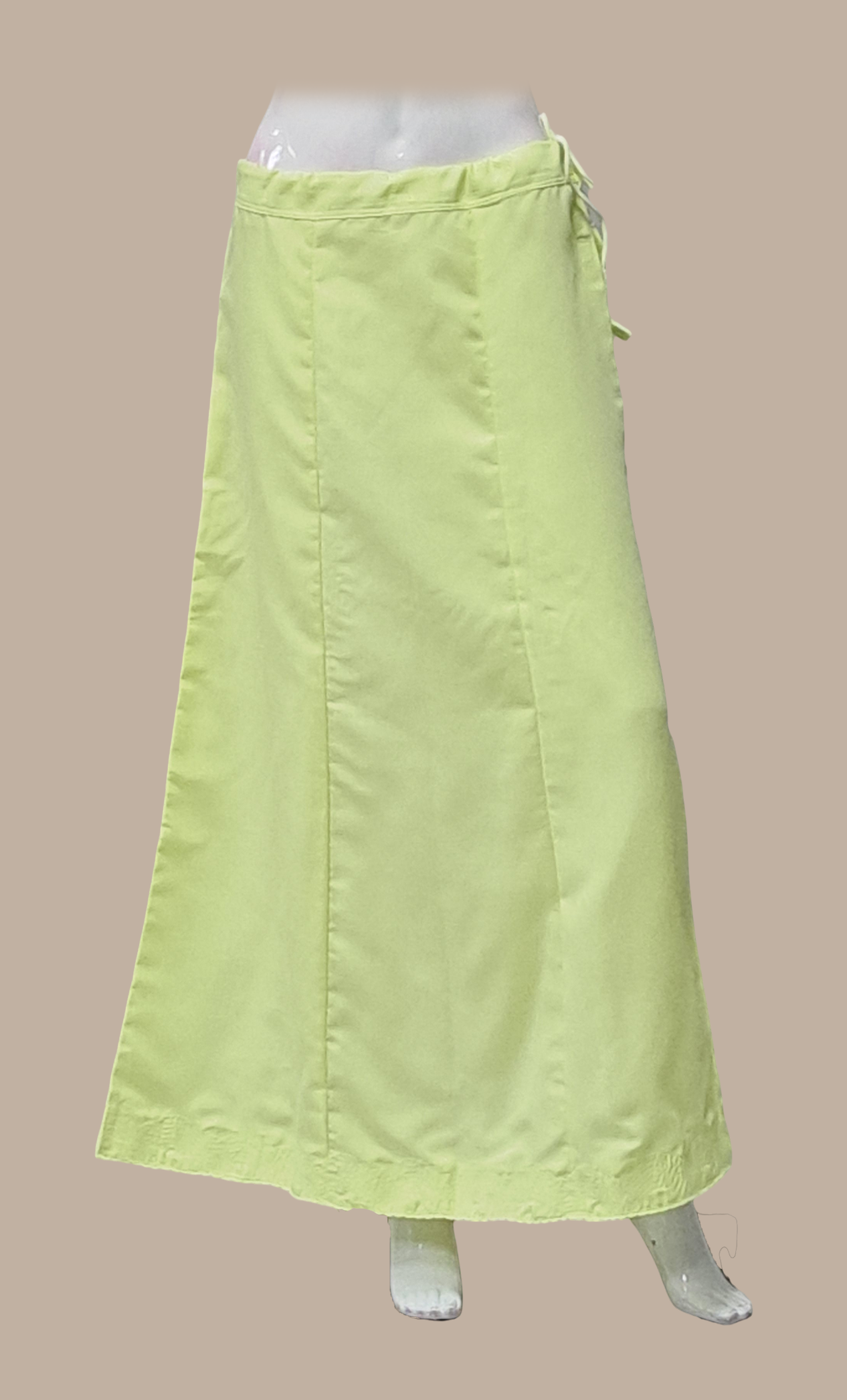 Light Lime Cotton Under Skirt