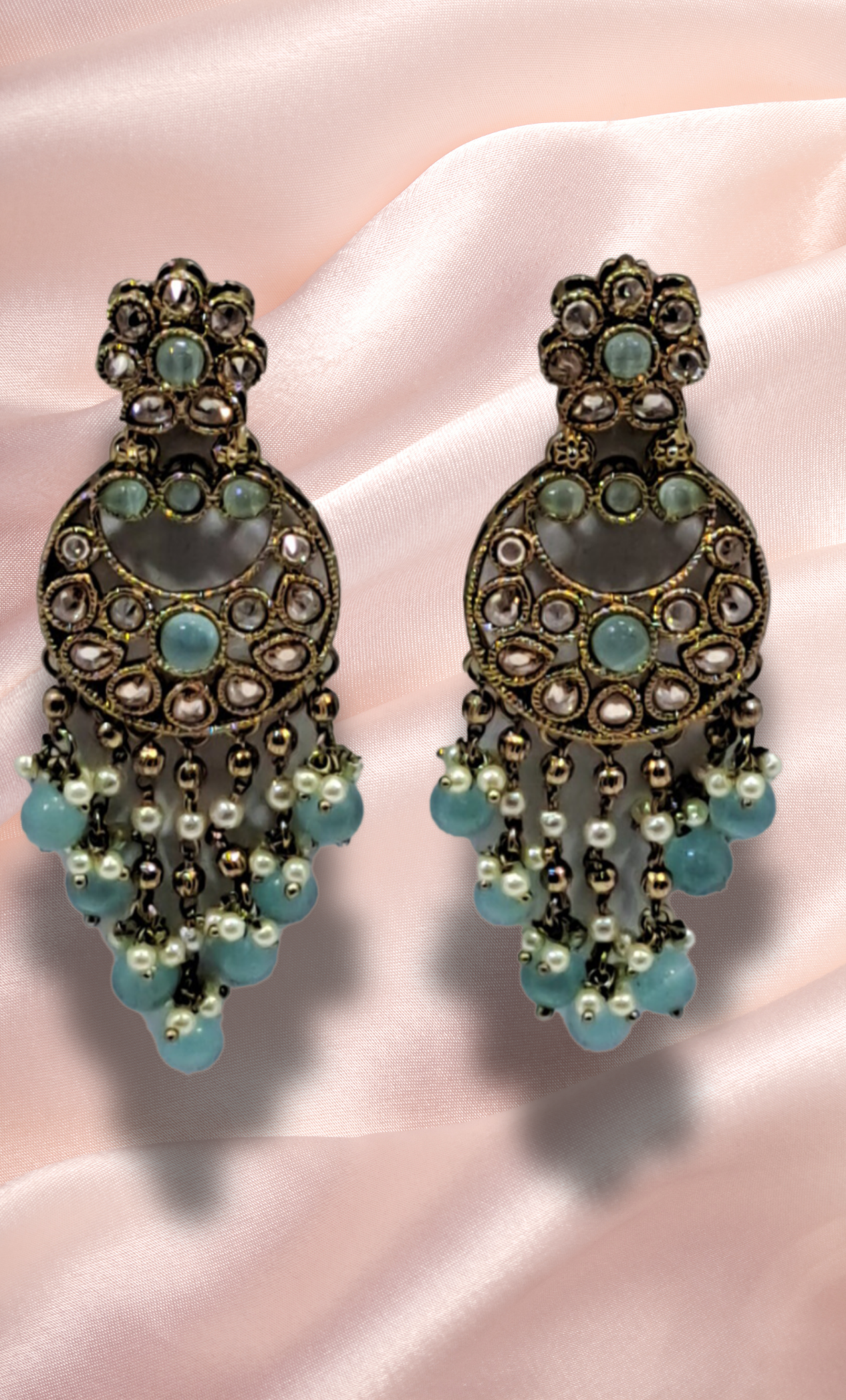 Sea Green Drop Earrings