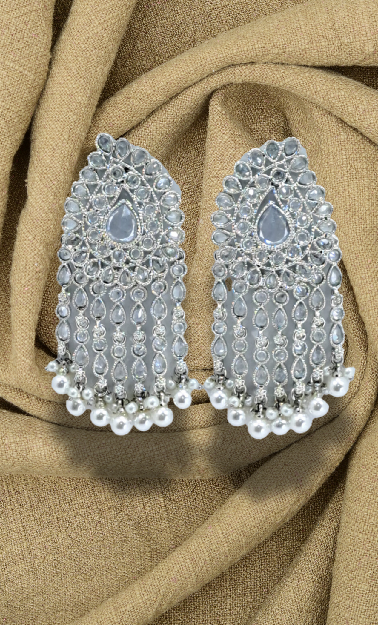 Silver Drop Earrings