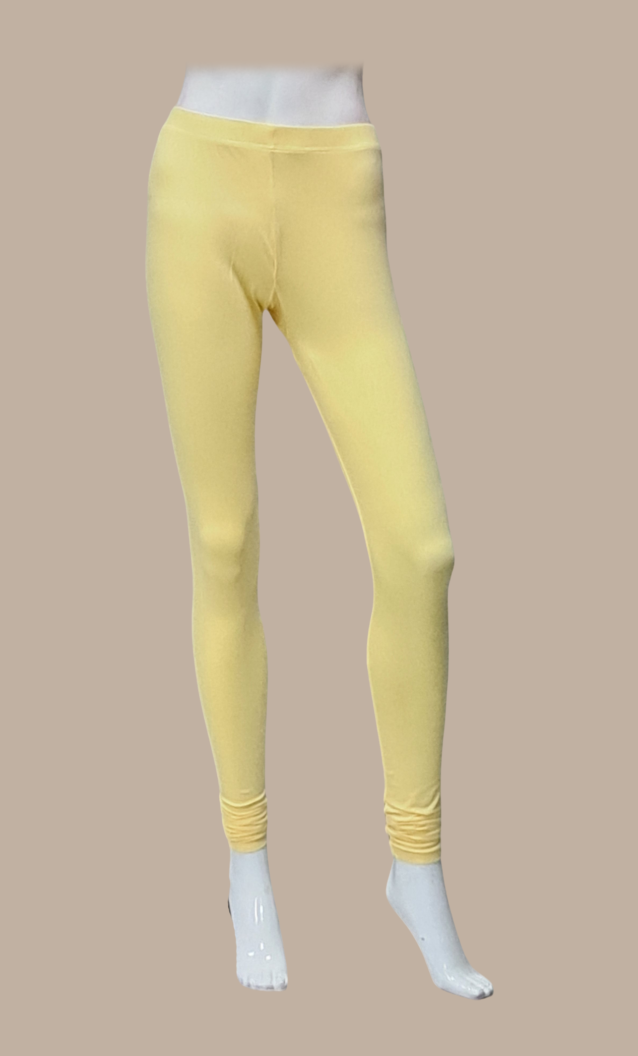 Lemon Cotton Leggings