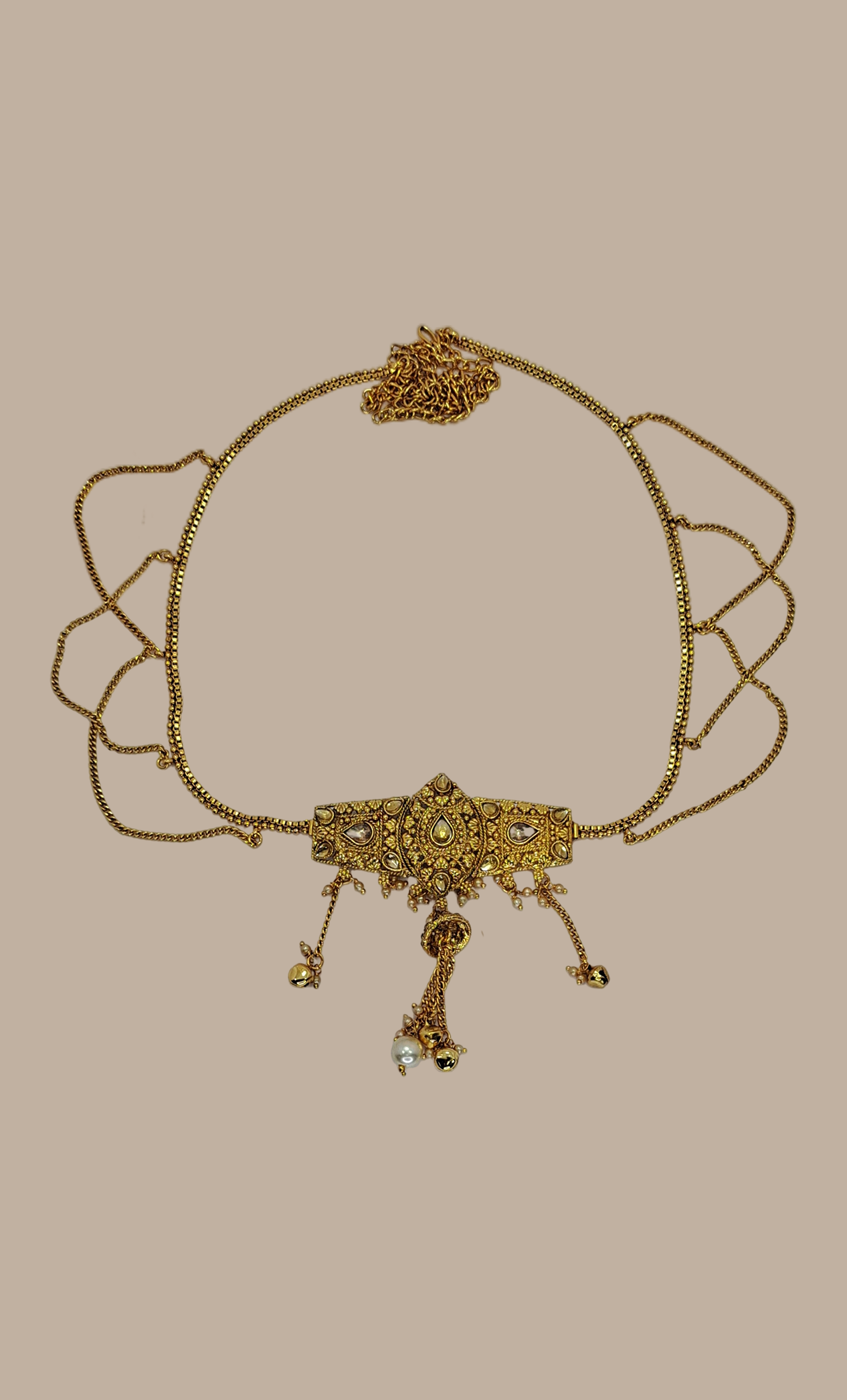 Gold Sari Belt