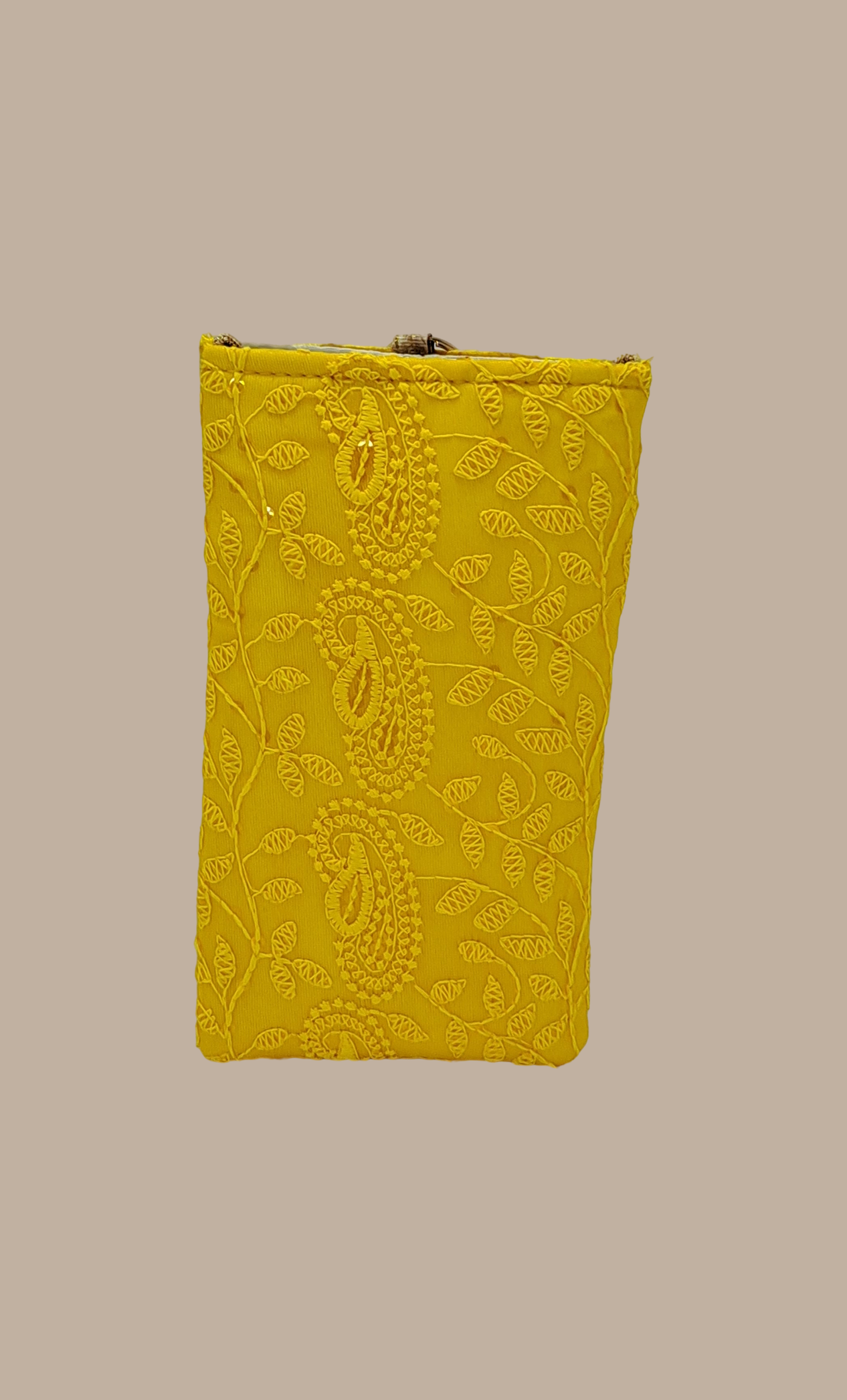 Sunshine Yellow Cell Phone Pouch Bag