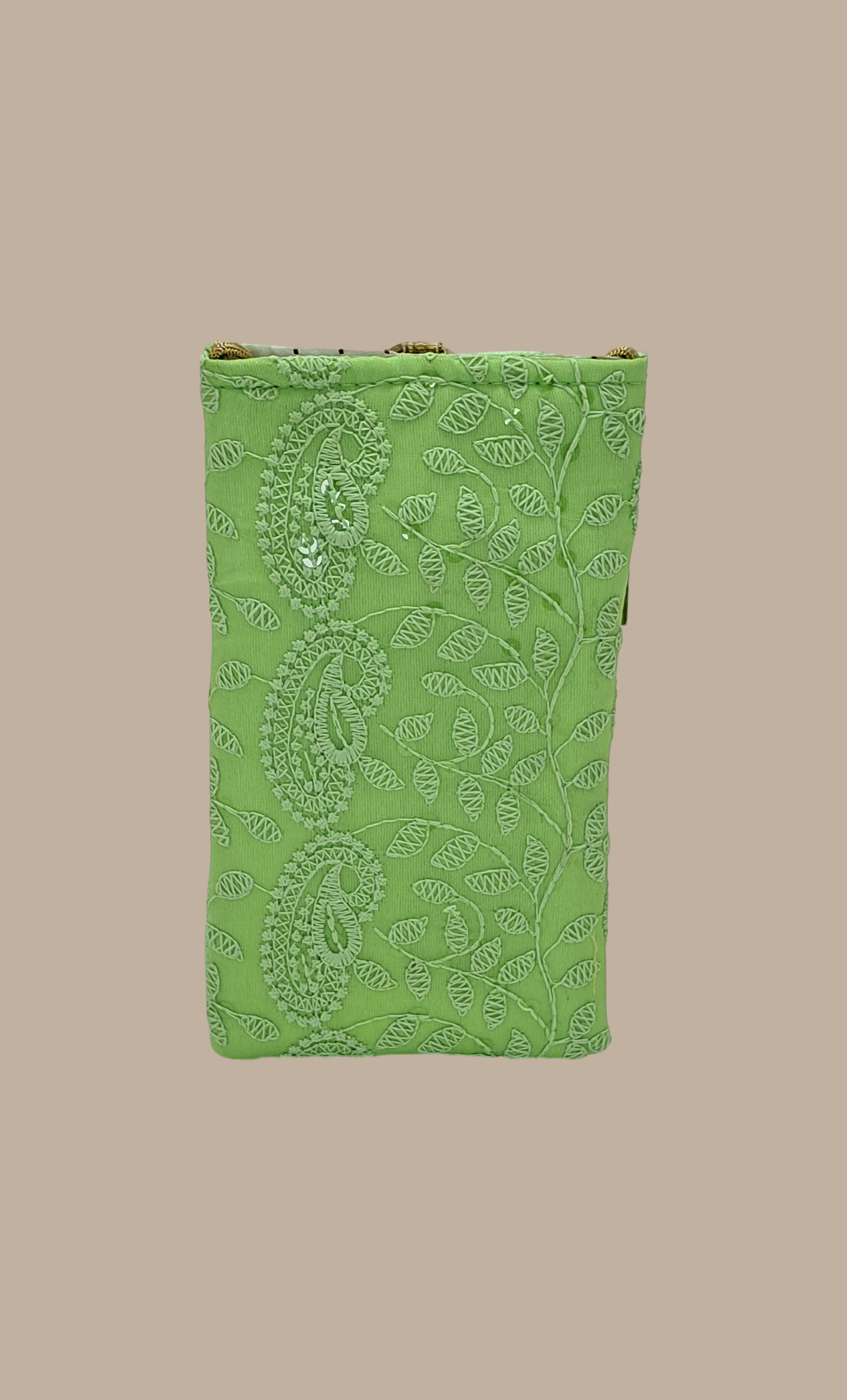 Light Lime Green Cell Phone Pouch Bag