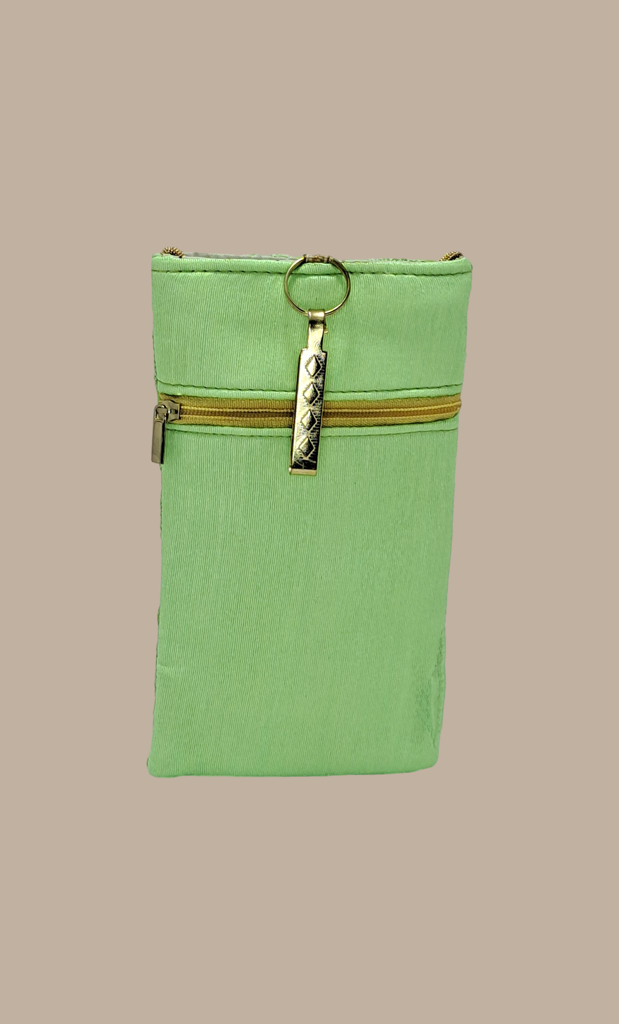Light Lime Green Cell Phone Pouch Bag