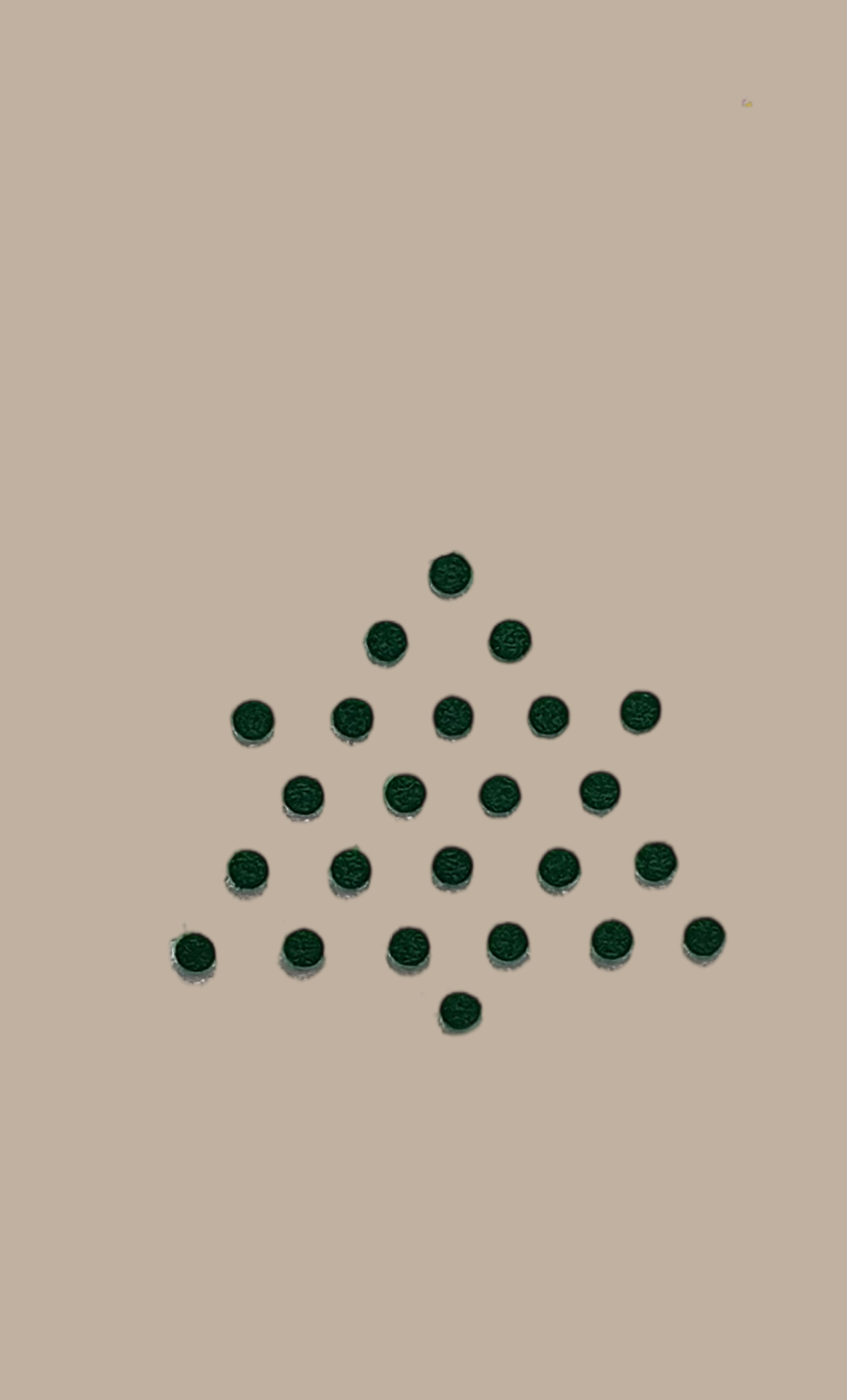 Green Fancy Dots 3mm
