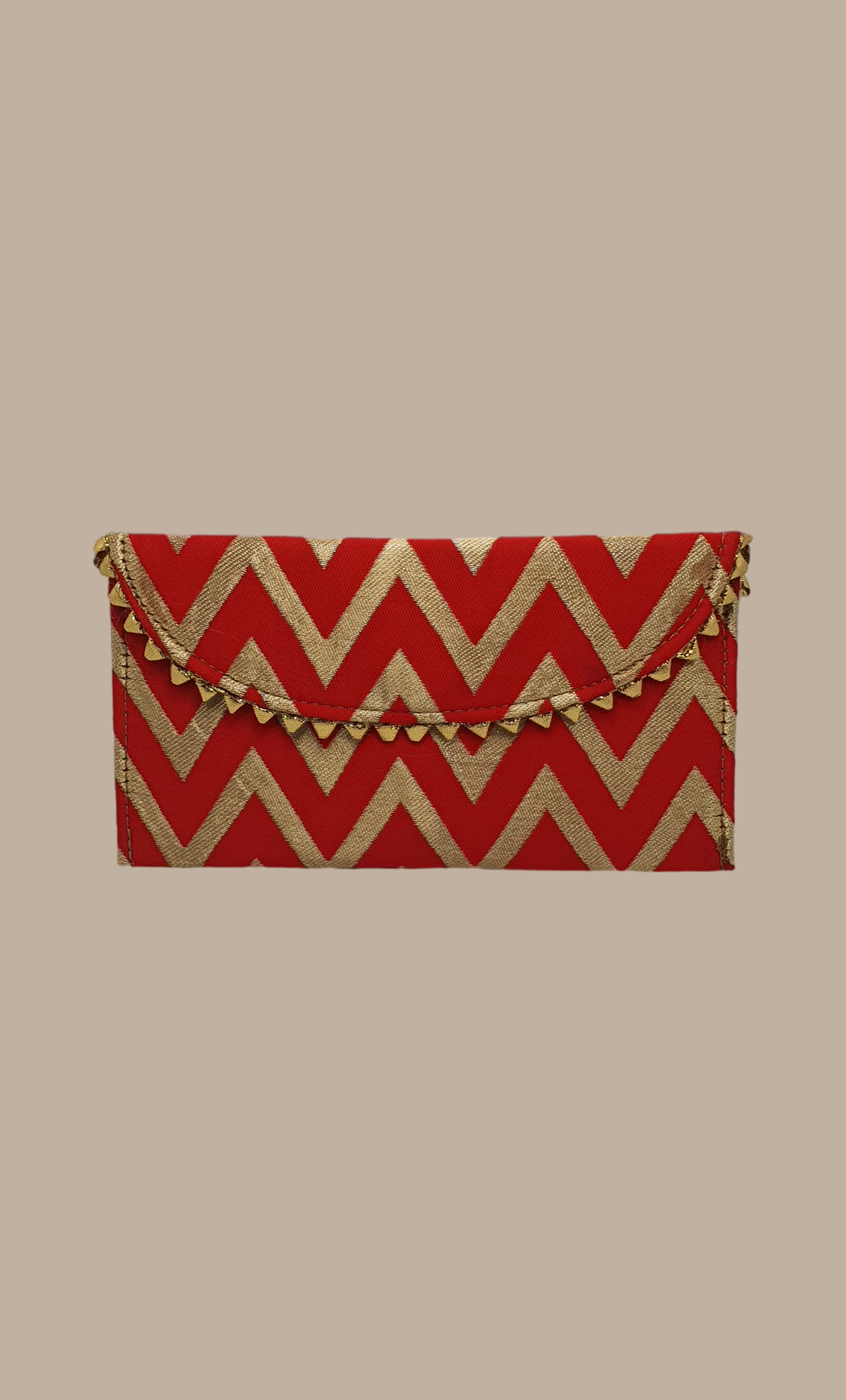 Red Woven Purse