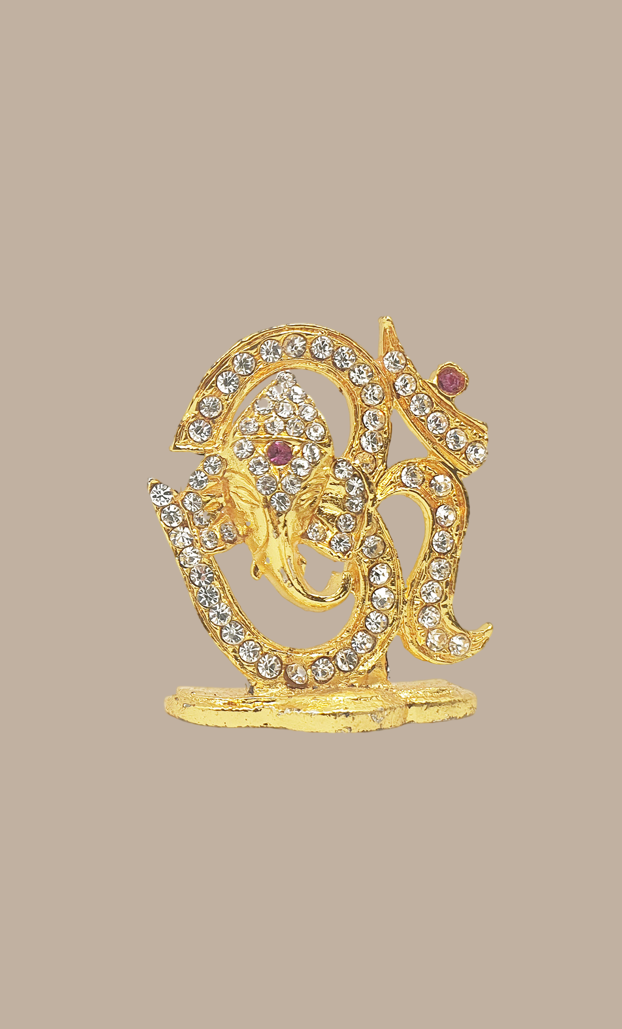 Aum With Ganesha Display Ornament